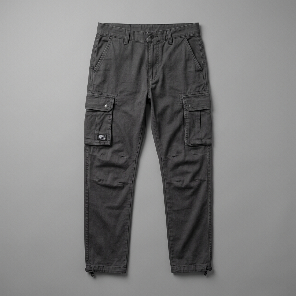 Cargo Broek Night Black